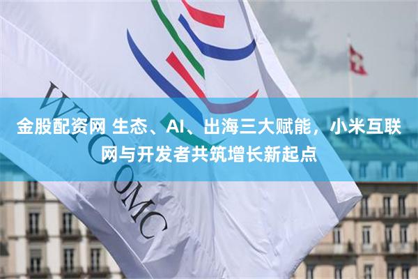 金股配资网 生态、AI、出海三大赋能，小米互联网与开发者共筑增长新起点